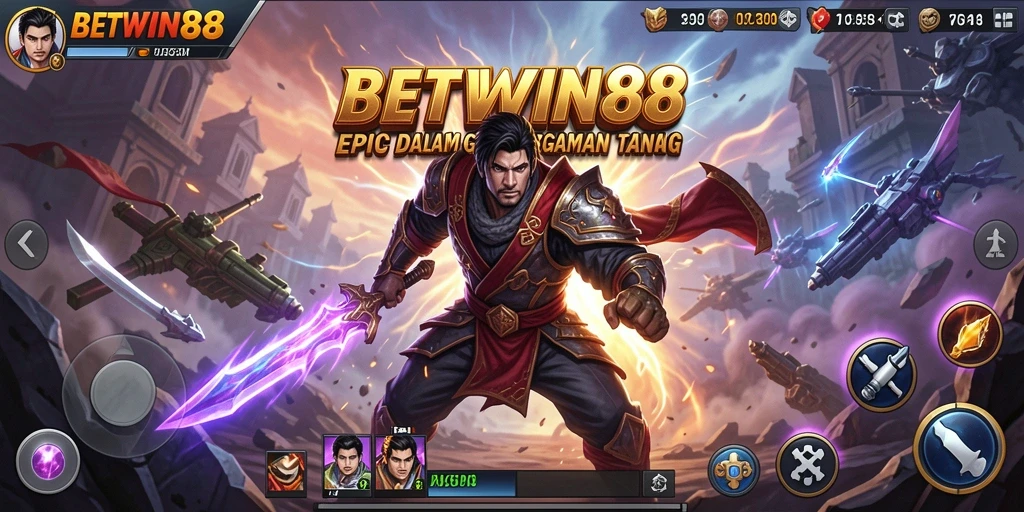 Gameplay seru di BETWIN88 dengan pertarungan intens dan karakter unik.
