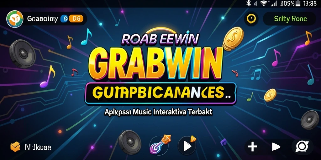 Tampilan menarik dari gameplay <strong>GRABWIN</strong> saat bermain musik interaktif.