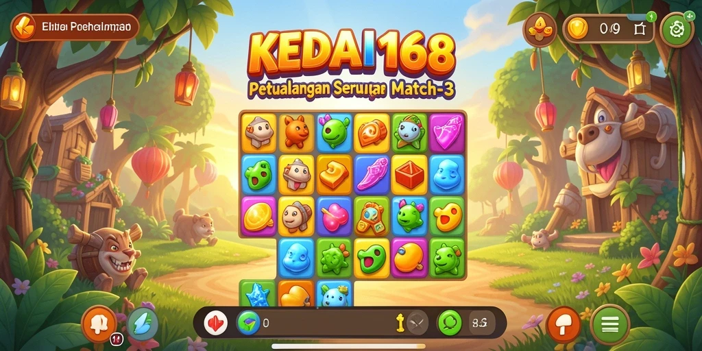 Gameplay KEDAI168 yang seru dan penuh warna.