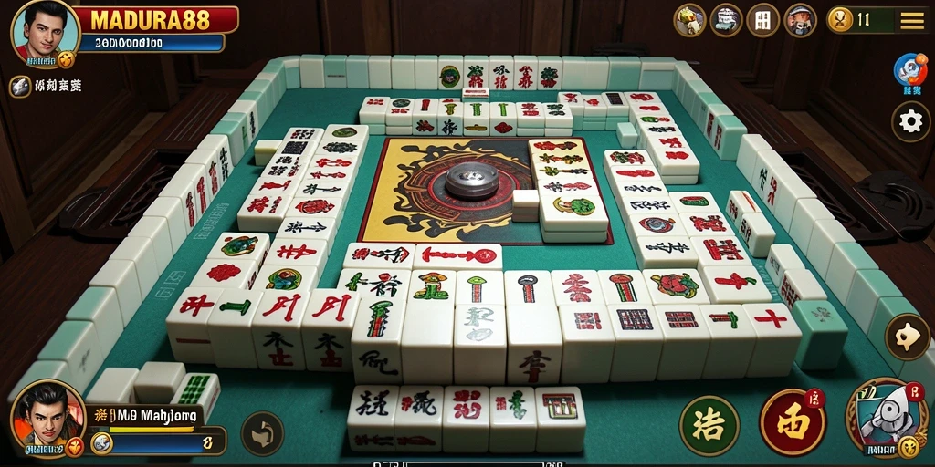 Tangkapan layar utama MADURA88 menampilkan gameplay Mahjong yang mendebarkan.