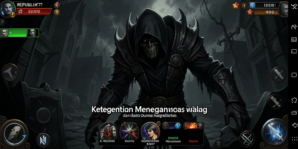 Gameplay mencekam dan menakutkan dalam REPUBLIK77.